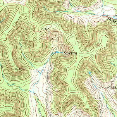 United States Geological Survey Vanderpool, TX (1969, 24000-Scale) digital map