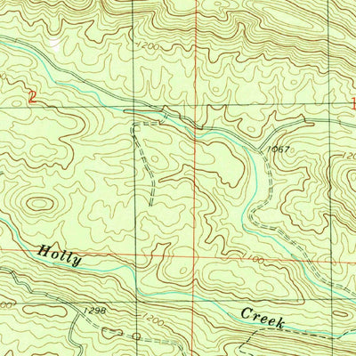 United States Geological Survey Vandervoort, AR (1984, 24000-Scale) digital map