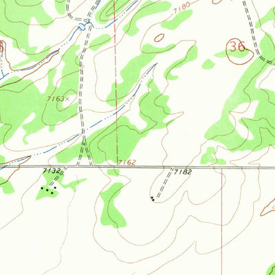 United States Geological Survey Vanderwagen, NM (1963, 24000-Scale) digital map