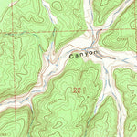 United States Geological Survey Vanderwagen, NM (1963, 24000-Scale) digital map