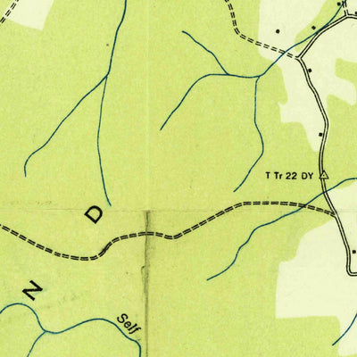 United States Geological Survey Vandever, TN (1935, 24000-Scale) digital map