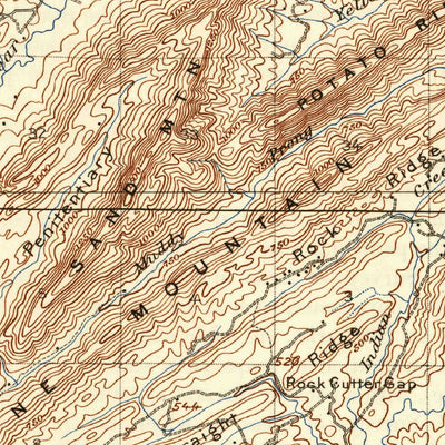 United States Geological Survey Vandiver, AL (1908, 62500-Scale) digital map