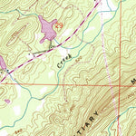United States Geological Survey Vandiver, AL (1959, 24000-Scale) digital map