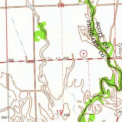 United States Geological Survey Vanduser, MO (1963, 24000-Scale) digital map