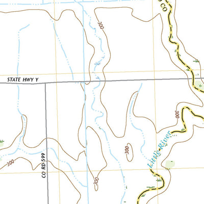 United States Geological Survey Vanduser, MO (2021, 24000-Scale) digital map