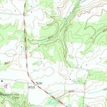 United States Geological Survey Vanleer, TN (1958, 24000-Scale) digital map