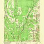 United States Geological Survey Vanndale, AR (1939, 62500-Scale) digital map