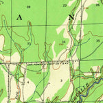 United States Geological Survey Vanndale, AR (1939, 62500-Scale) digital map