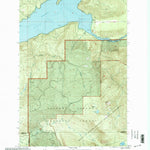 United States Geological Survey Vanson Peak, WA (1998, 24000-Scale) digital map