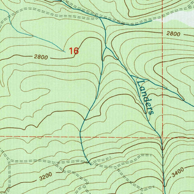 United States Geological Survey Vanson Peak, WA (1998, 24000-Scale) digital map