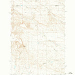 United States Geological Survey Vanstel, MT (1965, 24000-Scale) digital map