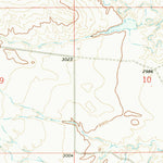 United States Geological Survey Vanstel, MT (1965, 24000-Scale) digital map
