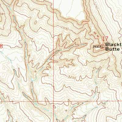 United States Geological Survey Vanstel, MT (1965, 24000-Scale) digital map