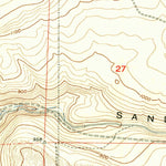 United States Geological Survey Vantage, WA (1954, 24000-Scale) digital map