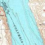 United States Geological Survey Vantage, WA (1965, 24000-Scale) digital map