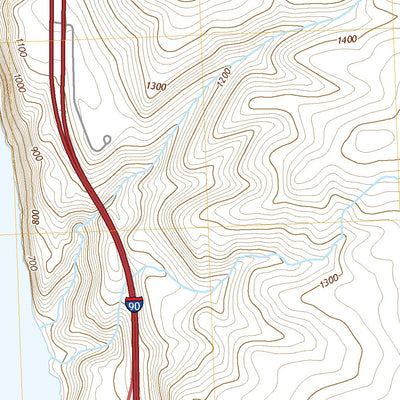United States Geological Survey Vantage, WA (2020, 24000-Scale) digital map