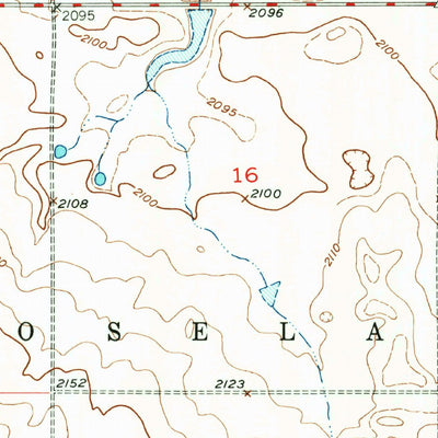 United States Geological Survey Vanville NE, ND (1948, 24000-Scale) digital map
