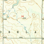 United States Geological Survey Vanville NE, ND (1950, 24000-Scale) digital map