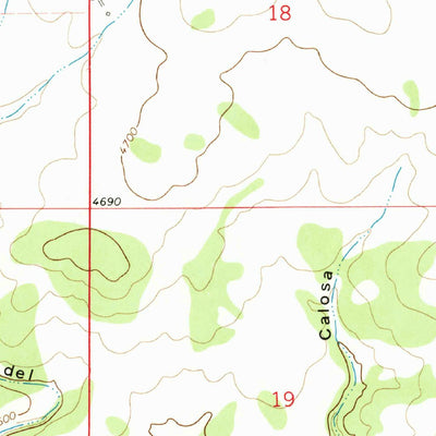 United States Geological Survey Variadero, NM (1972, 24000-Scale) digital map
