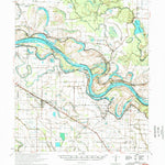 United States Geological Survey Varner, AR (1978, 62500-Scale) digital map