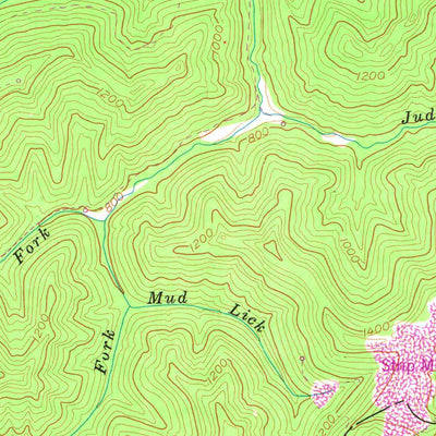 United States Geological Survey Varney, KY (1954, 24000-Scale) digital map