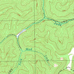 United States Geological Survey Varney, KY (1992, 24000-Scale) digital map