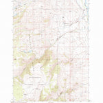 United States Geological Survey Varney, MT (1988, 24000-Scale) digital map