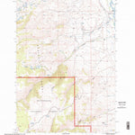 United States Geological Survey Varney, MT (1997, 24000-Scale) digital map