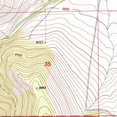 United States Geological Survey Varney, MT (1997, 24000-Scale) digital map
