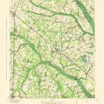 United States Geological Survey Varnville, SC (1944, 62500-Scale) digital map