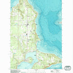 United States Geological Survey Vashon, WA (1949, 24000-Scale) digital map