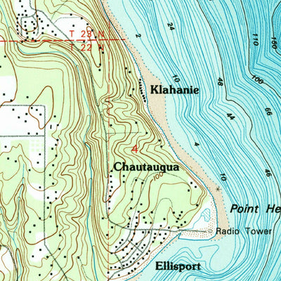 United States Geological Survey Vashon, WA (1949, 24000-Scale) digital map