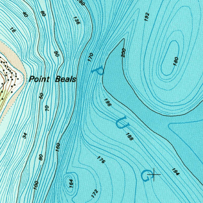 United States Geological Survey Vashon, WA (1949, 24000-Scale) digital map