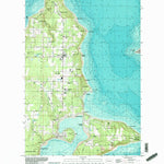 United States Geological Survey Vashon, WA (1997, 24000-Scale) digital map