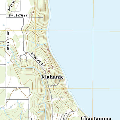United States Geological Survey Vashon, WA (2020, 24000-Scale) digital map