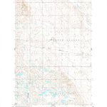 United States Geological Survey Vashti, ND (1958, 24000-Scale) digital map