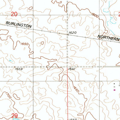 United States Geological Survey Vashti, ND (1958, 24000-Scale) digital map
