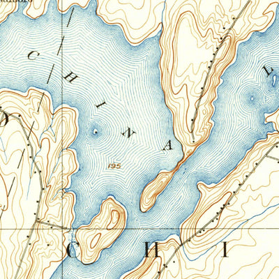 United States Geological Survey Vassalboro, ME (1898, 62500-Scale) digital map