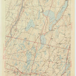 United States Geological Survey Vassalboro, ME (1943, 62500-Scale) digital map