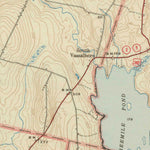 United States Geological Survey Vassalboro, ME (1943, 62500-Scale) digital map