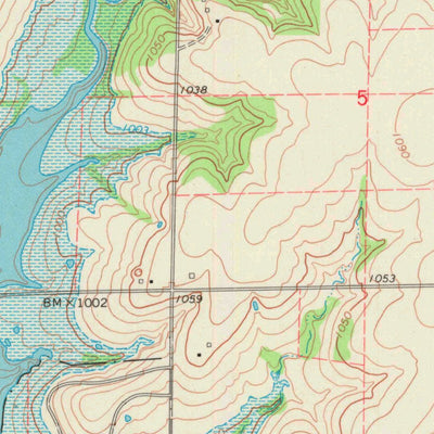 United States Geological Survey Vassar, KS (1965, 24000-Scale) digital map