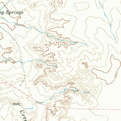 United States Geological Survey Vat Camp, TX (1966, 24000-Scale) digital map