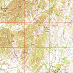 United States Geological Survey Vaughan, MS (1966, 62500-Scale) digital map