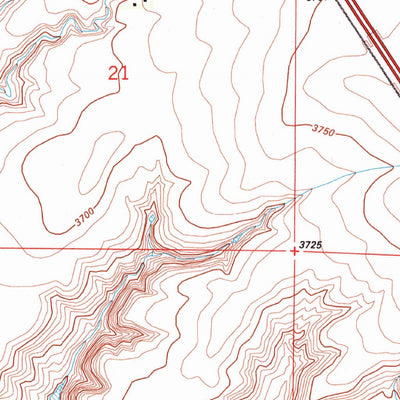 United States Geological Survey Vaughn NE, MT (1983, 24000-Scale) digital map