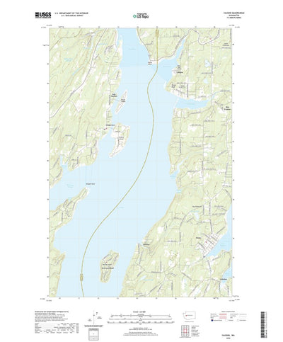United States Geological Survey Vaughn, WA (2020, 24000-Scale) digital map