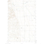 United States Geological Survey Vaver Reservoir, MT (2020, 24000-Scale) digital map