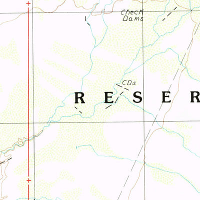 United States Geological Survey Vaya Chin, AZ (1990, 24000-Scale) digital map