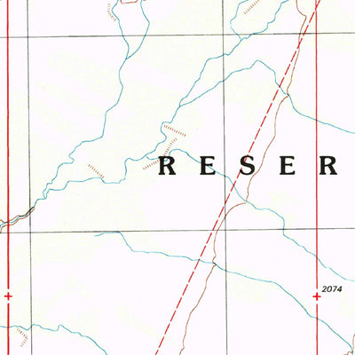 United States Geological Survey Vaya Chin, AZ (1996, 24000-Scale) digital map