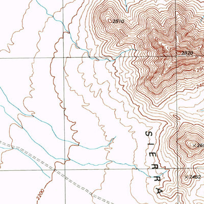 United States Geological Survey Vaya Chin, AZ (1996, 24000-Scale) digital map