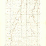 United States Geological Survey Vayland NW, SD (1950, 24000-Scale) digital map